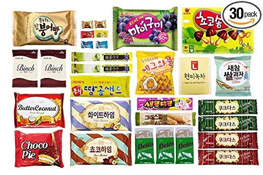 Korean candy and snacks
