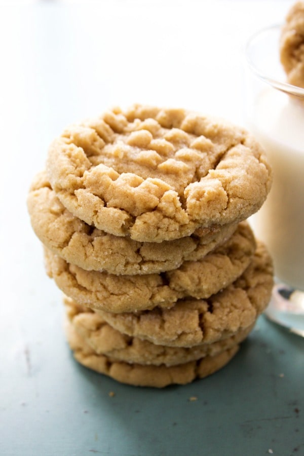 Soft and Chewy Peanut Butter Cookies
