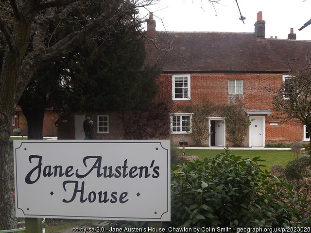 Jane Austen's House in Chawton, Hampshire, England
