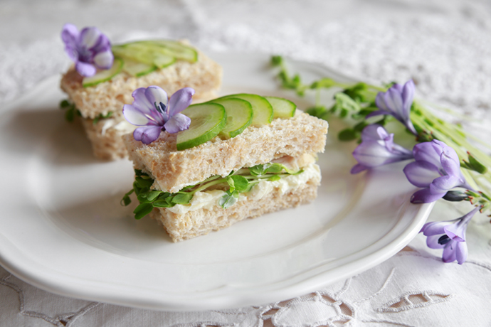 Cucumber Finger Sandwiches
