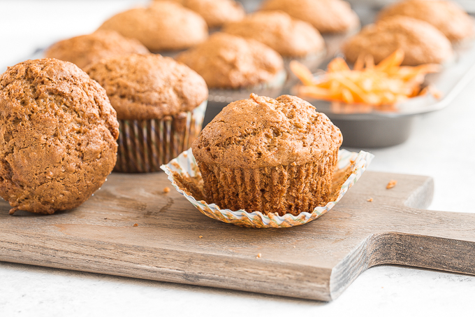 Spiced Carrot Muffins
